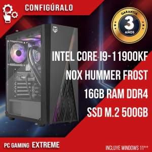 PC Gaming Intel Core i9-11900K-16GB-500GB SSD Felucia