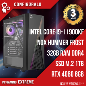 PC Gaming Intel Core i9-11900KF - RTX 4060 8GB Rishi