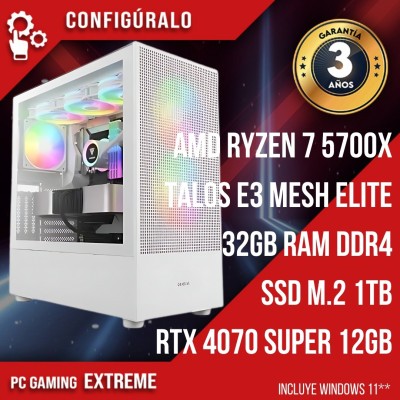 PC Gaming AMD Ryzen 7 5700X - RTX 4070 SUPER 12gb Geonosis