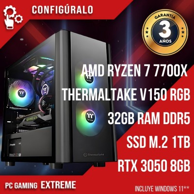 PC Gaming AMD Ryzen 7 7700X - RTX 3050 8g Lothal