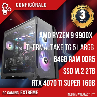 TrendingPC Kamino Amd Ryzen 9 9900X - NVIDIA RTX 4070 TI Super 16gb