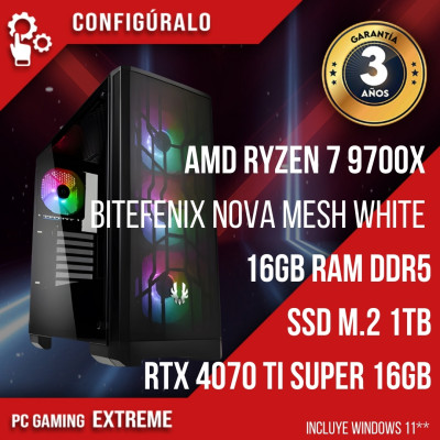 PC Gaming AMD Ryzen 7 9700x – RTX 4070Ti SUPER Tatooine