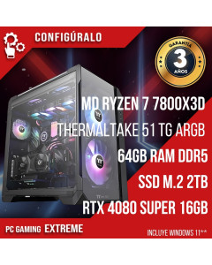 PC Gaming  AMD Ryzen 7 7800X3D - NVIDIA RTX 4080 Súper 16gb Arvala-7