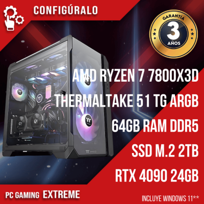 PC Gaming AMD Ryzen 7 7800X3D - RTX 4090 24GB Kamino