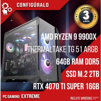 TrendingPC Kamino Amd Ryzen 9 9900X - NVIDIA RTX 4070 TI Super 16gb