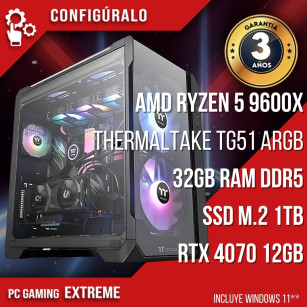 PC Gaming AMD Ryzen 5 9600X - RTX 4070 12gb Raada