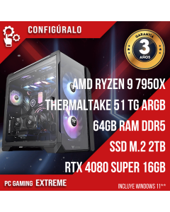 PC Gaming AMD Ryzen 9 7950X - RTX 4080 SUPER 16GB Sullust