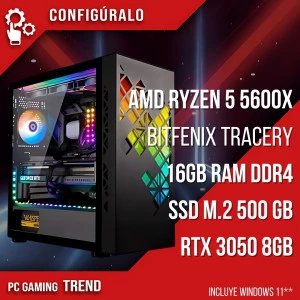 PC Gaming AMD Ryzen 5 5600X – RTX 3050 de 8GB Ord Mynock