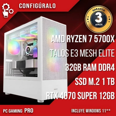 PC Gaming AMD Ryzen 7 5700X - RTX 4070 SUPER 12gb Geonosis