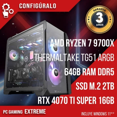 PC Gaming AMD Ryzen 7 9700X - RTX 4070 TI SUPER 16gb Sorgan