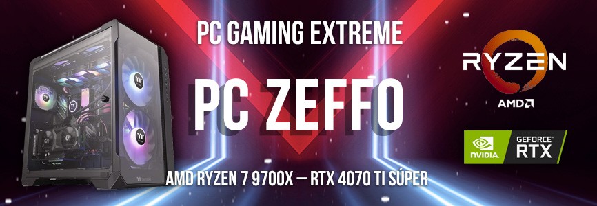 PC Gaming AMD Ryzen 7 9700X - NVIDIA RTX 4070 TI SUPER 16gb Zeffo